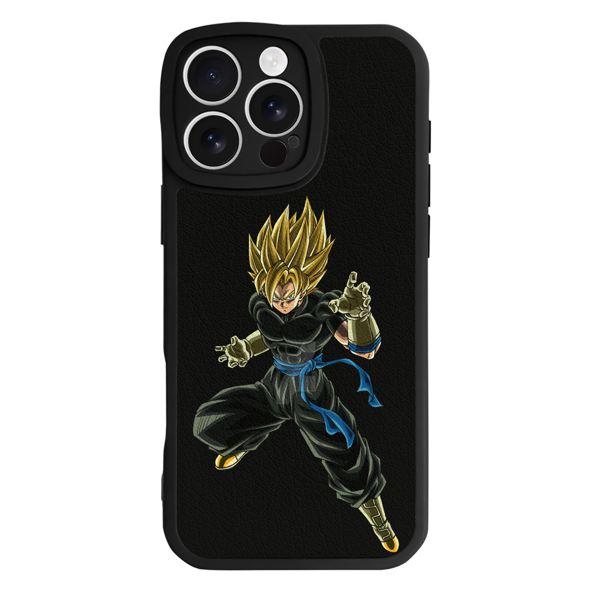 （画像用） ドラゴンボール ベジット DRAGON BALL Vegetto 【iPhone 16シリーズ対応】シリコンスマホケース（レザー調） 材質：シリコン